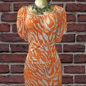Micheal Kors Tiger Print Dress